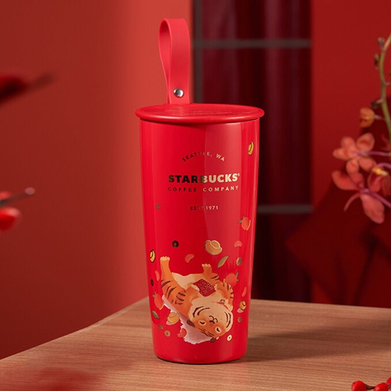 Starbucks New Year 23 SS New Year Wish Bunny Elma Tumbler 473 ml