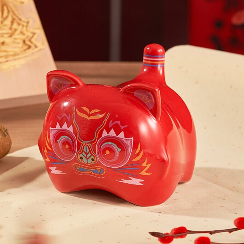 Starbucks 2022 New Year's Cute Tiger Piggy bank