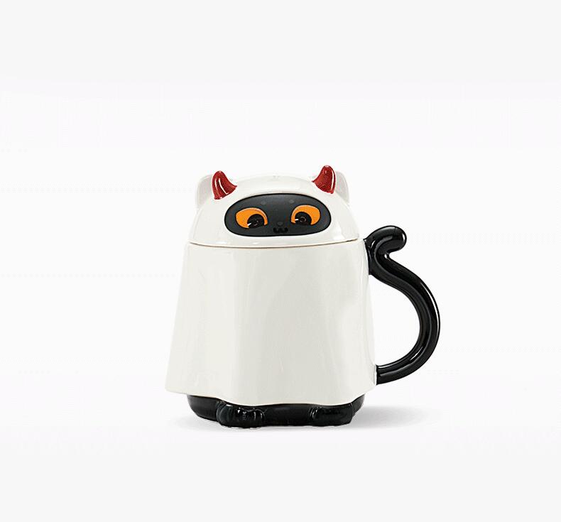 Starbucks China 2021 Halloween Cat Elf Mug