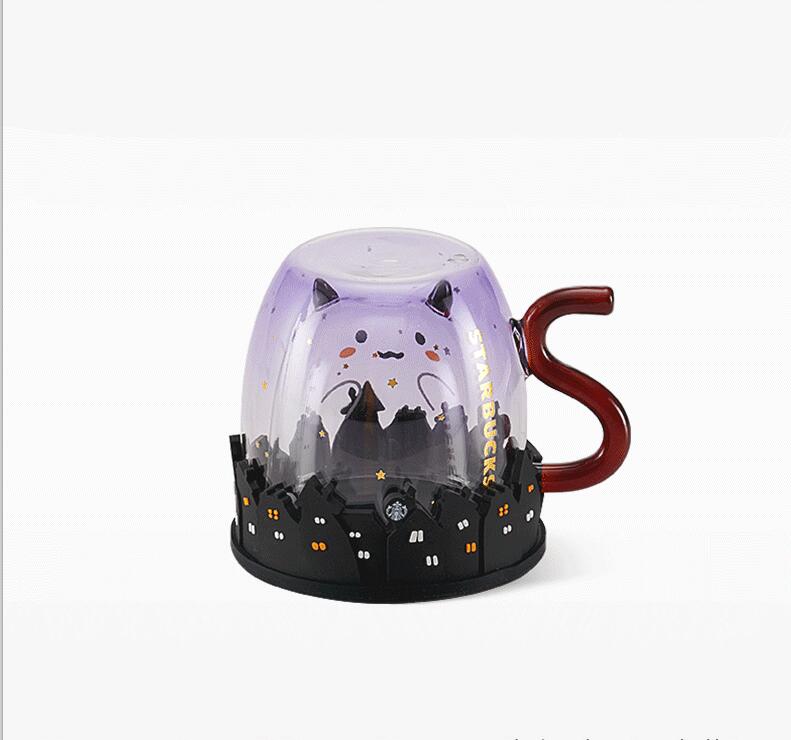 Starbucks China 2021 Halloween Little Devil Double Glass