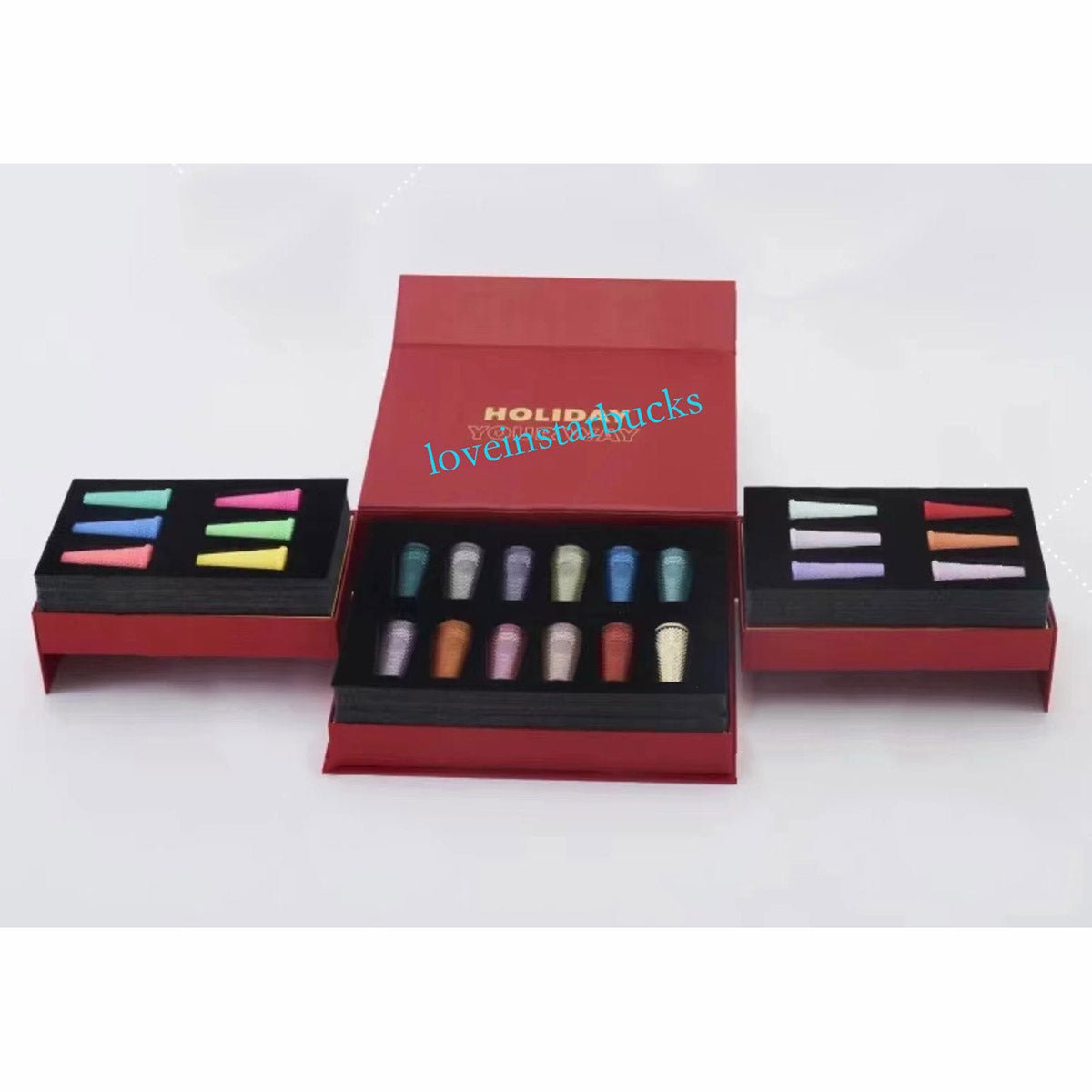 on sale Starbucks China 2022 Christmas 24 PCS ornament advent calendar set Starbucks loveinstarbucks