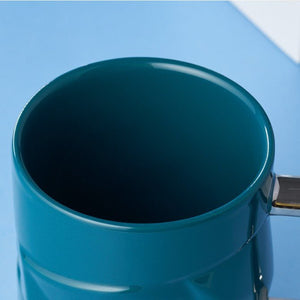 Starbucks China 2022 Christmas x1 blue green series - blue mug 405ml
