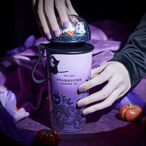 Starbucks China 2022 Halloween Masquerade gradient pink Stainless steel cup 355ml