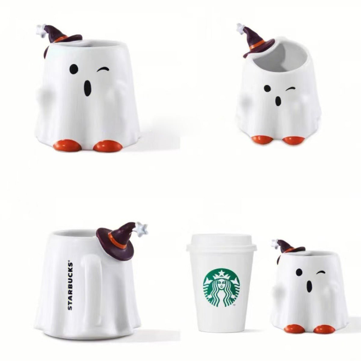 Starbucks China 2022 Halloween Naughty mug 414ml