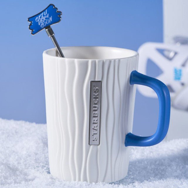 Starbucks China 2022 Ski series - Glacier texture mug 380ml