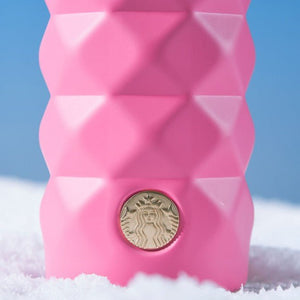 Starbucks China 2022 Ski series -  pink SS cup 400ml