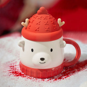 Starbucks China 2022 Xmas-2nd-online bear mug 355ml