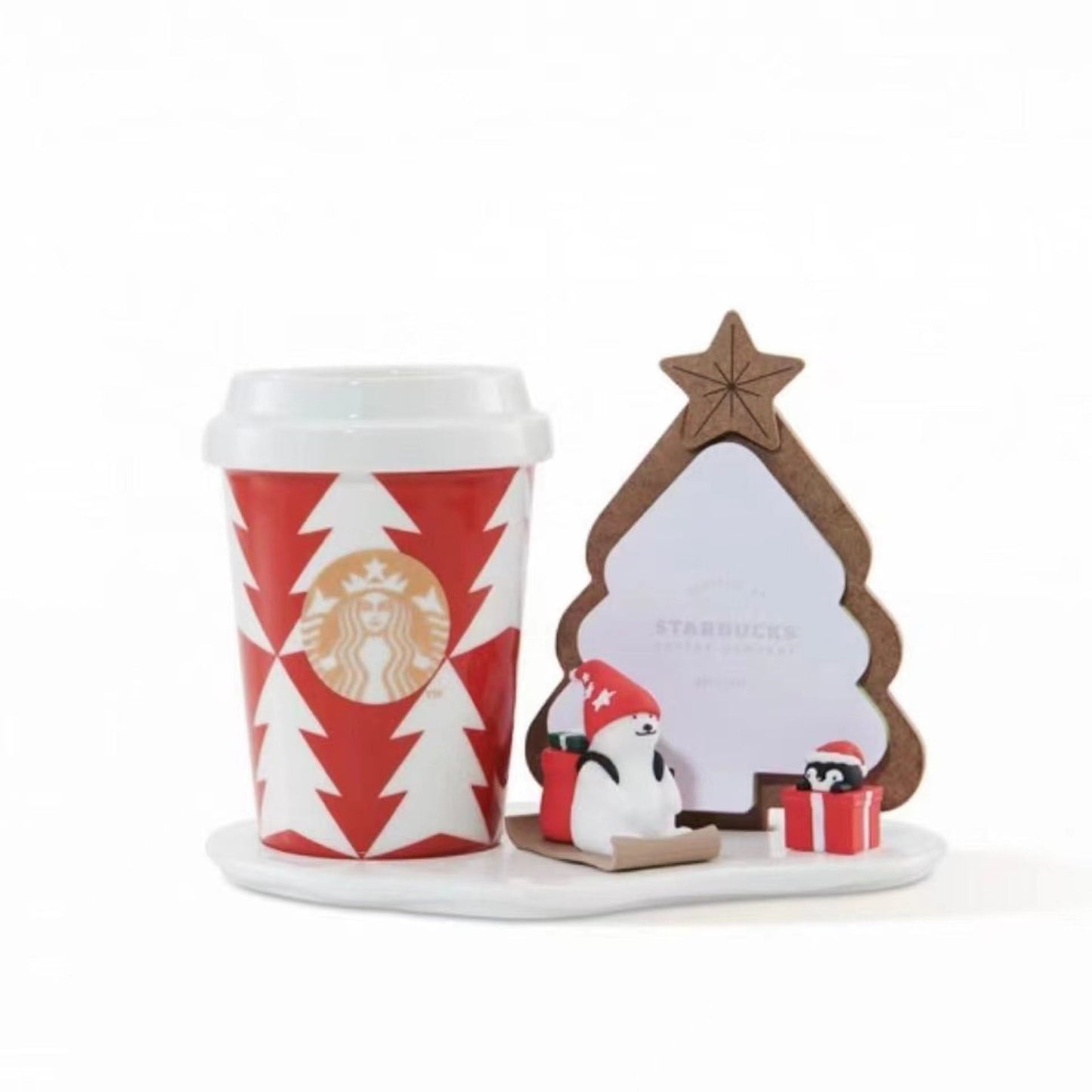 Starbucks China 2022 Xmas-2nd series  pen holder set