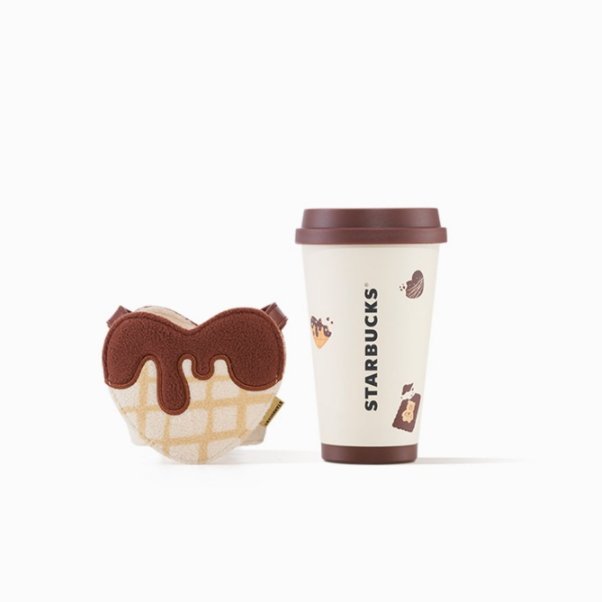 Starbucks cup China 2023 Valentine's Day online chocolate SS cup 370ml