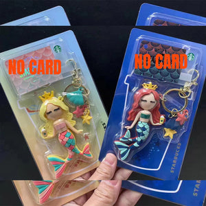 Starbucks Mermaid Keychains -- without card