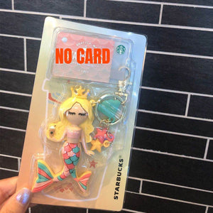 Starbucks Mermaid Keychains -- without card