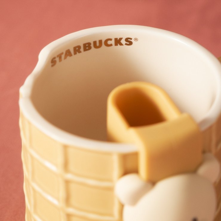 StarbucksChina 2023 Valentine's Day online biscuit shape mug 335ml - loveinstarbucks