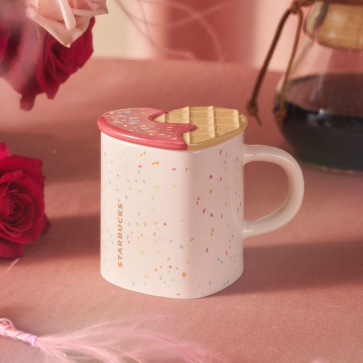 StarbucksChina 2023 Valentine's Day online Heart mug 355ml - loveinstarbucks